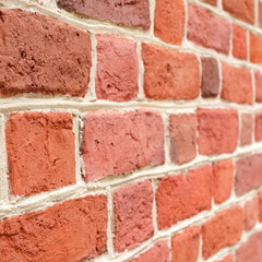 Mur en briquette de parement extérieure près de Béthune LBTP